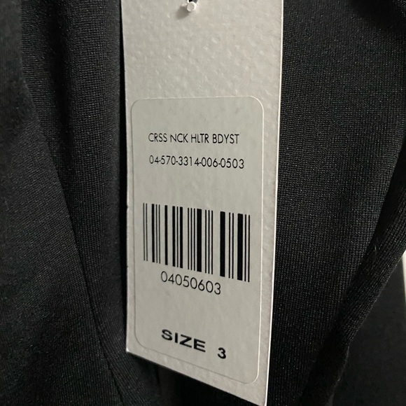 Fashion To Figure Cross Neck Bodysuit - Picture 3 of 5